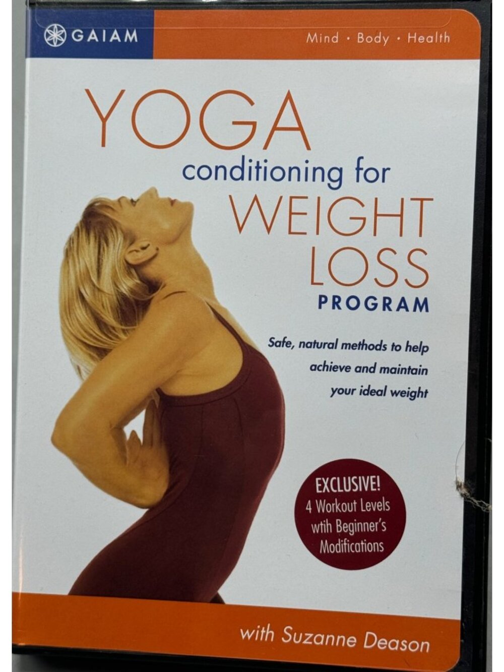 Gaiam Yoga Conditioning For Weight Loss DVD Program With Suzanne Deason READ